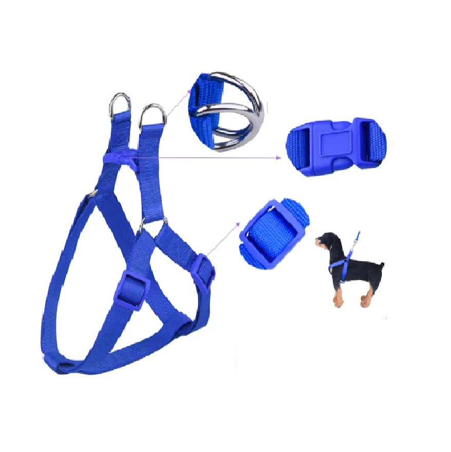 Dog Nylon Body Harness With Leash Strap Belt