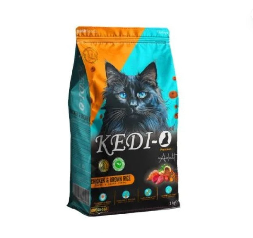 Kedio Cat Food-Chicken & Brown rice (1kg)