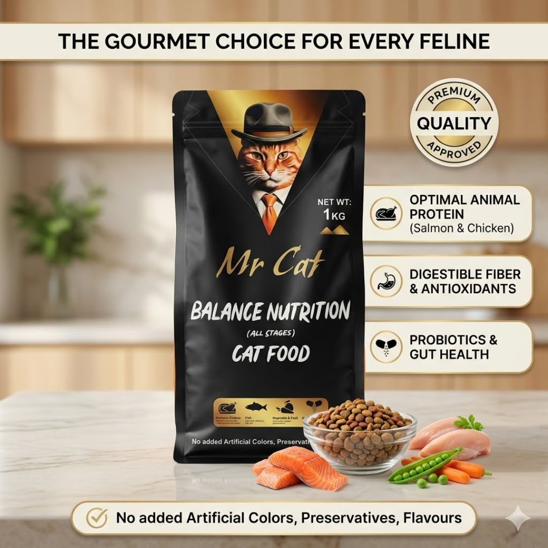 Mr Cat (Mr Pet) Cat Food 1 Kg