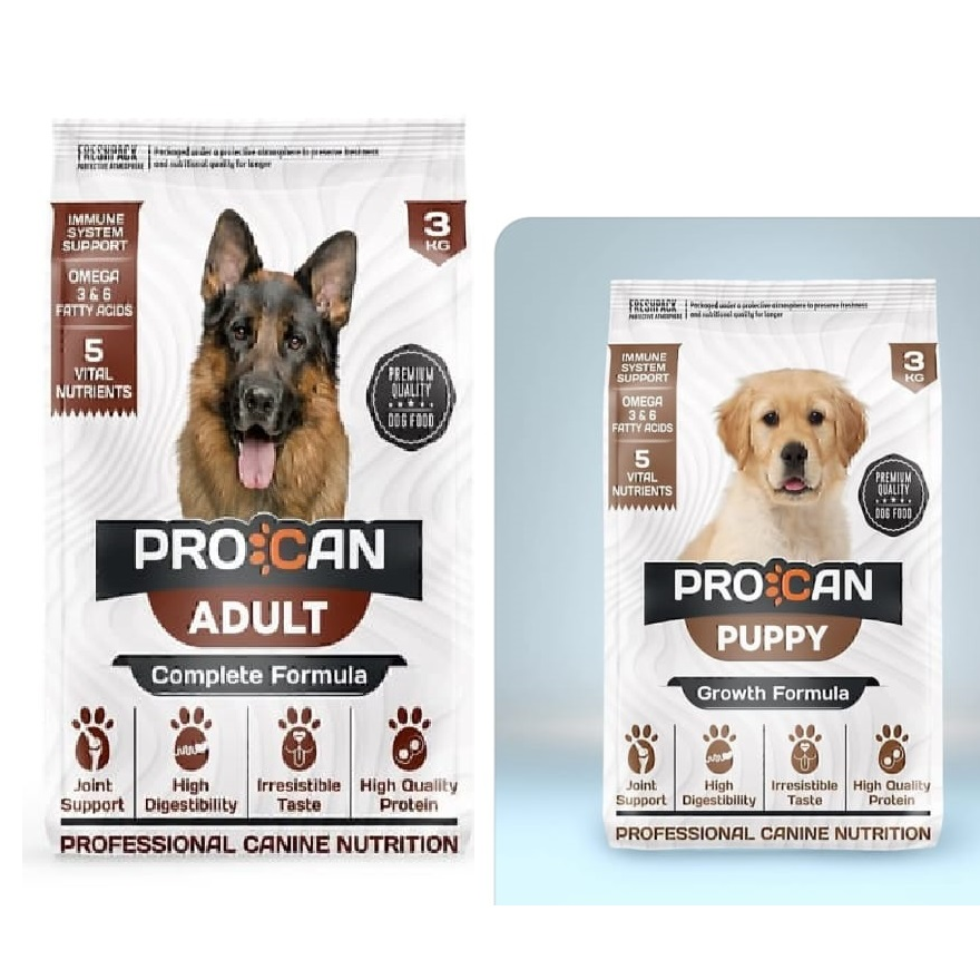 Procan Dog food 3 kg
