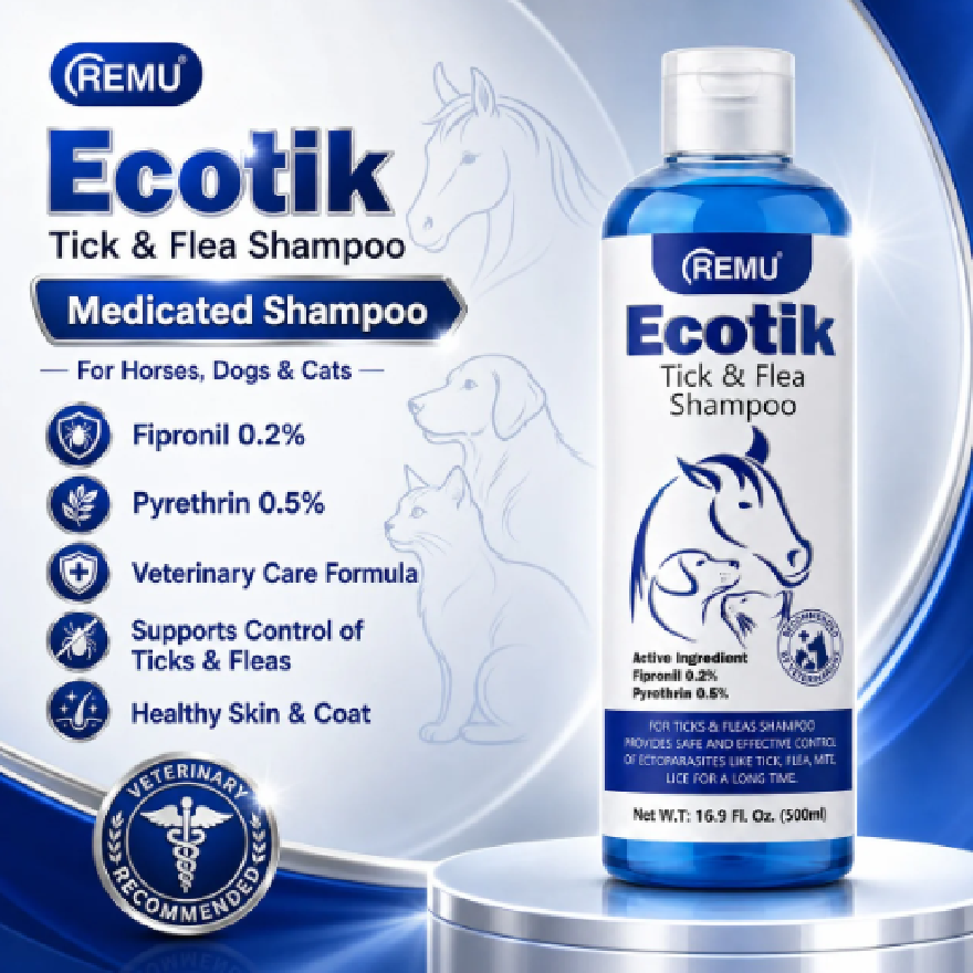 Remu Ecotik Shampoo For Tick and Flea