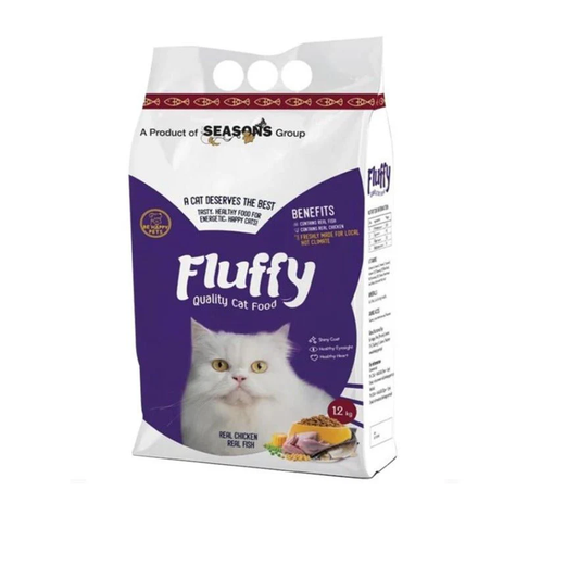 Fluffy Cat food