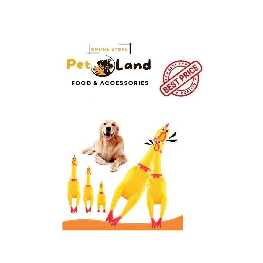 Squeeze Shrilling Cat & Dog Toy