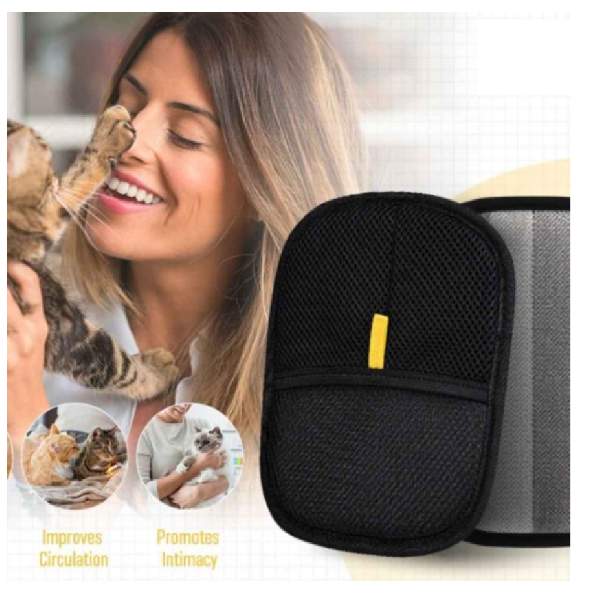 Pet Hair Removal Tool Reusable Static Removal Gloves
