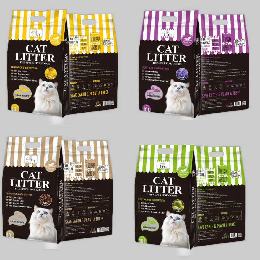 T Pet Bentonite (Imported) Cat Litter 10L