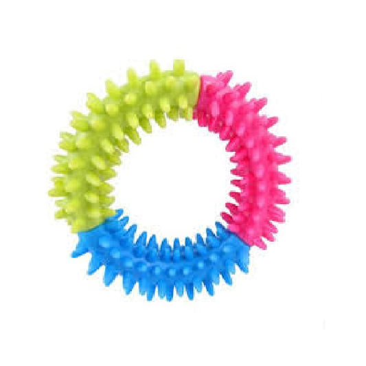 Ring Rubber Puppy Teether Toys Resistance to bite