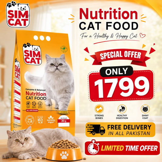 Sim Cat Cat Food 1 kg Deal