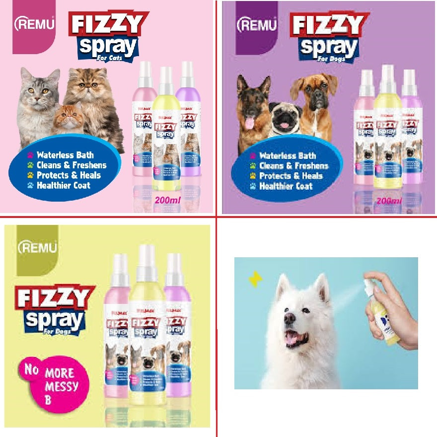 Remu Fizzy Spray 200 ml