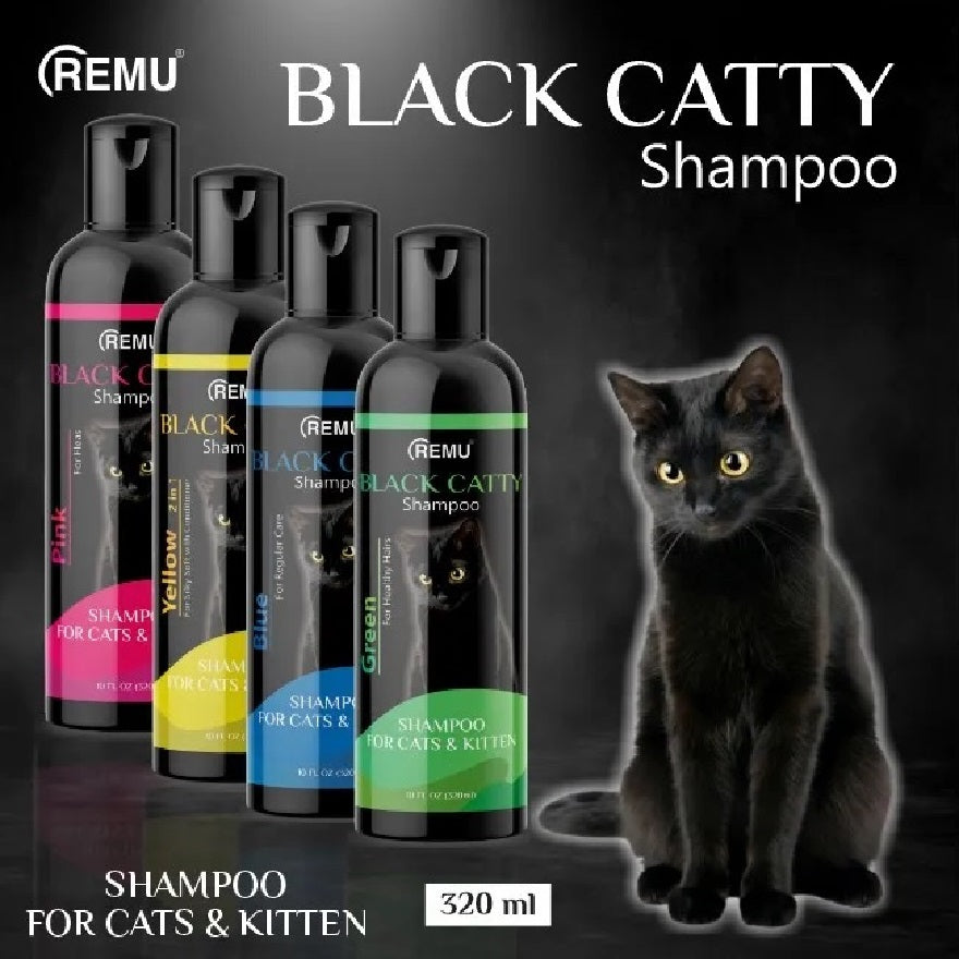 Remu Black catty Shampoo (120 ml)